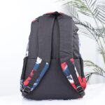 ⁦حقيبة مدرسية 20 انش لون أحمر ورمادي⁩ - الصورة ⁦10⁩