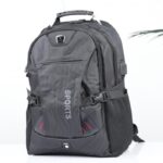 ⁦حقيبة مدرسية 18 انش لون أسود⁩ - الصورة ⁦8⁩