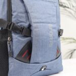 ⁦حقيبة مدرسية 18 انش لون أزرق⁩ - الصورة ⁦5⁩