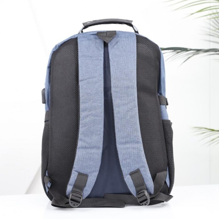 ⁦حقيبة مدرسية 18 انش لون أزرق⁩ - الصورة ⁦7⁩