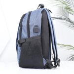 ⁦حقيبة مدرسية 18 انش لون أزرق⁩ - الصورة ⁦8⁩