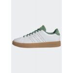 ⁦adidas Men's Advantage 2.0 Shoes - White- حذاء اديداس ادفانتج 2.0 للرجال لون أبيض وأخضر⁩ - الصورة ⁦12⁩