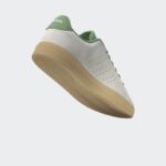 ⁦adidas Men's Advantage 2.0 Shoes - White- حذاء اديداس ادفانتج 2.0 للرجال لون أبيض وأخضر⁩ - الصورة ⁦18⁩
