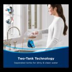 ⁦مكنسة كروس ويف من بيسيل لتنظيف الأسطح المتعددة لون أزرق⁩ - الصورة ⁦4⁩