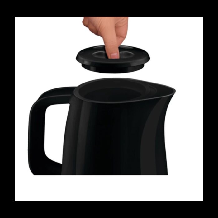 ⁦سخان بلاستيك من مولينكس حجم 1.5 لتر لون اسود⁩ - الصورة ⁦4⁩