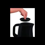 ⁦سخان بلاستيك من مولينكس حجم 1.5 لتر لون اسود⁩ - الصورة ⁦8⁩