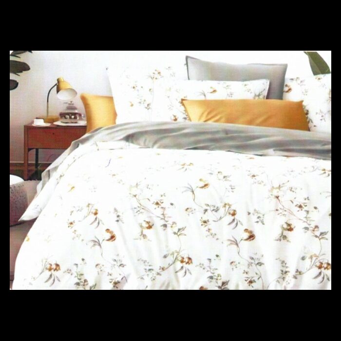 ⁦طقم سرير مكون من 4 قطع لون بيج⁩ - الصورة ⁦2⁩