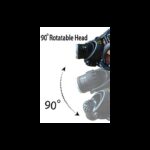 ⁦كشاف رأس Dland LED قابل للشحن، مقاوم للماء، 3 أوضاع، 1000 لومن، بدون استخدام اليدين، مناسب للتخييم والعمل.⁩ - الصورة ⁦3⁩