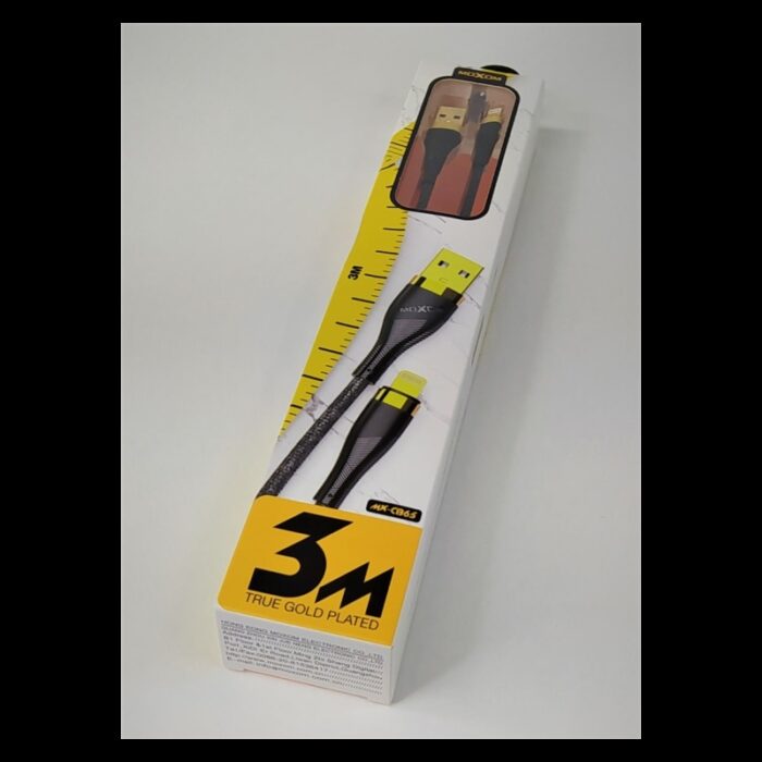⁦كيبل 3متر USB - TYPE-C موكسوم⁩ - الصورة ⁦2⁩