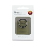 ⁦حمالة اصبع iRing للهاتف  بدوران 360 درجة، ذو مقبض آمن - لون ذهبي⁩ - الصورة ⁦2⁩