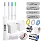 ⁦الخيط المائي لتنظيف الاسنان يعمل بالصنبور- دون الحاجة لمصدر طاقة - لتنظيف الفم من بقايا الطعام والجير⁩ - الصورة ⁦8⁩