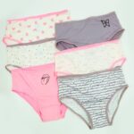 ⁦طقم داخلي نسائي قطني (6 قطع) للنساء بألوان متعددة⁩ - الصورة ⁦4⁩