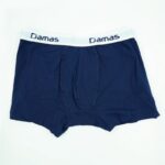 بوكسر داخلي من داماس للرجال لون كحلي