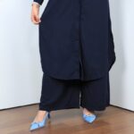 ⁦طقم شرعي قميص وبنطال طويل لون كحلي⁩ - الصورة ⁦4⁩