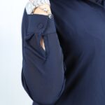 ⁦طقم شرعي قميص وبنطال طويل لون كحلي⁩ - الصورة ⁦7⁩