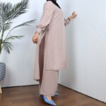 ⁦طقم شرعي قطعتين لون بيج⁩ - الصورة ⁦6⁩