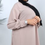 ⁦طقم شرعي قطعتين لون بيج⁩ - الصورة ⁦7⁩