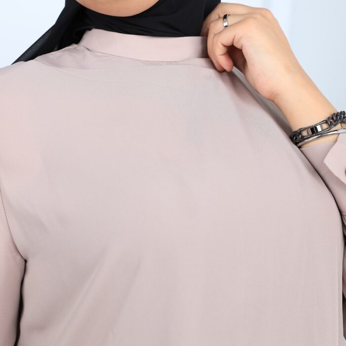 ⁦طقم شرعي قطعتين لون بيج⁩ - الصورة ⁦10⁩