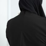 ⁦طقم شرعي قطعتين لون أسود⁩ - الصورة ⁦7⁩