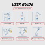 ⁦شطاف يدوي بلاستيك محمول (قطعتين)⁩ - الصورة ⁦3⁩