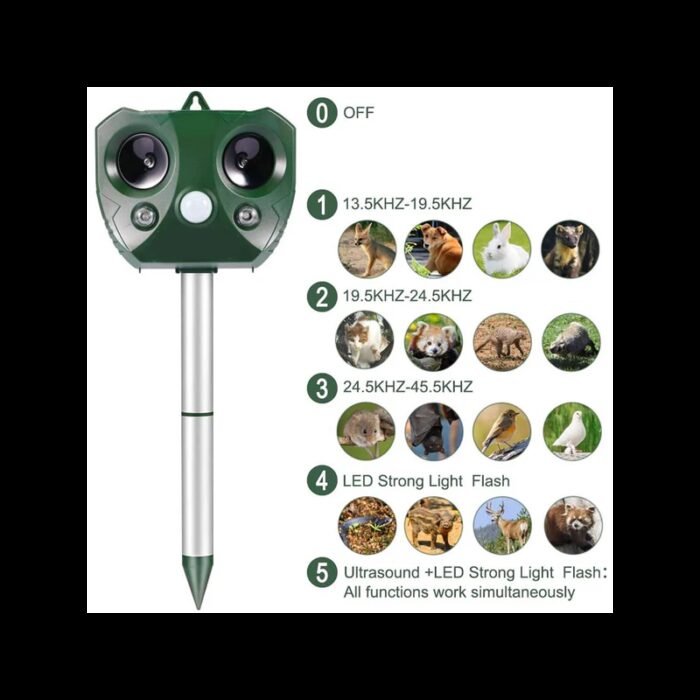 ⁦جهاز طارد الحيونات بالطاقة الشمسية⁩ - الصورة ⁦3⁩