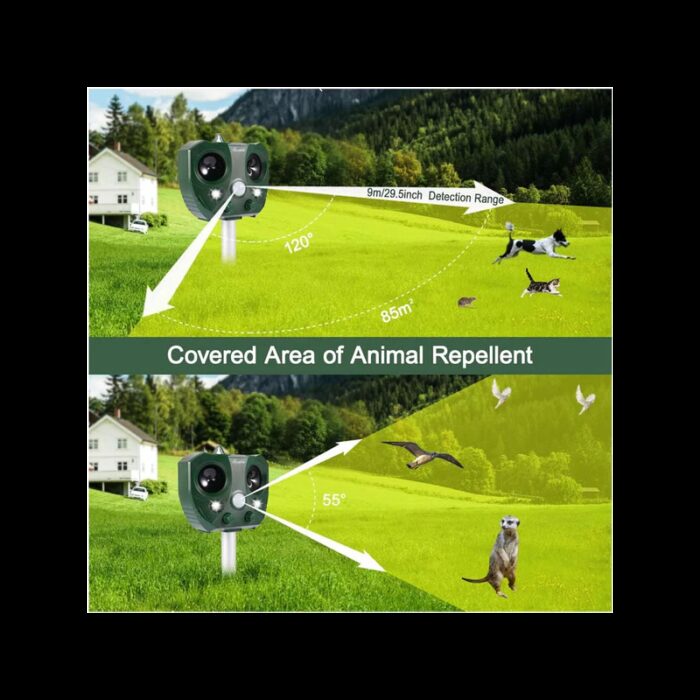 ⁦جهاز طارد الحيونات بالطاقة الشمسية⁩ - الصورة ⁦4⁩