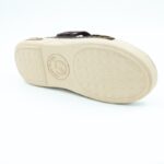 ⁦شبشب طبي جلد طبيعي للرجال لون بني محروق وعسلي⁩ - الصورة ⁦4⁩