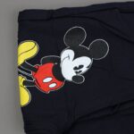 ⁦طقم (بلوزة كم بطاقية مع بنطلون) بتصميم رسوم ميكي ماوس للأطفال لون أزرق وأسود⁩ - الصورة ⁦6⁩