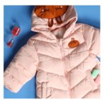 سترة نفخ للأطفال لون زهري