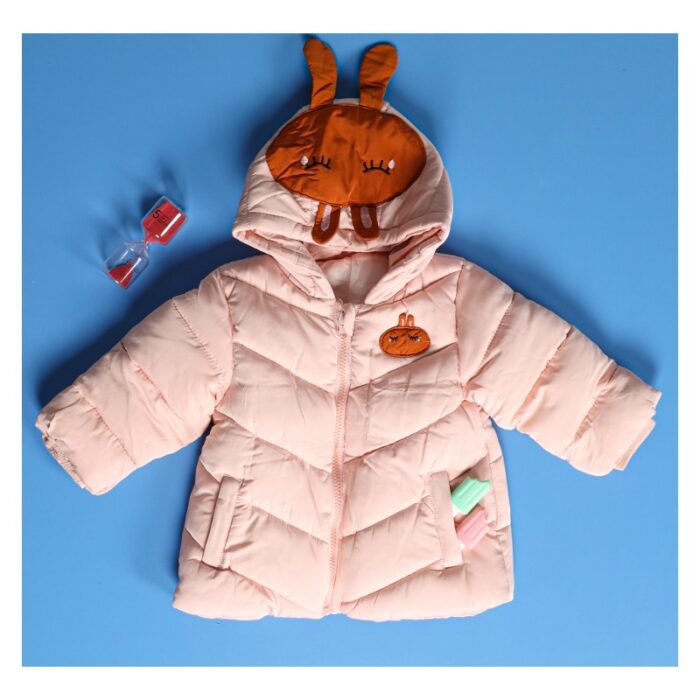 ⁦سترة نفخ للأطفال لون زهري⁩ - الصورة ⁦2⁩