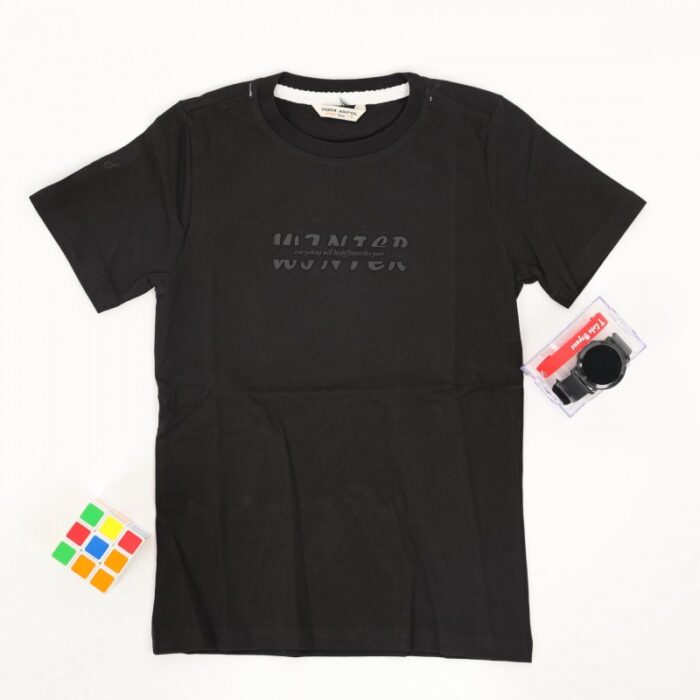 1033752199_67dc6b5d27835 بلوزة تصميم قبة مدور للأطفال لون اسود - الصورة 1