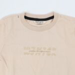 ⁦بلوزة تصميم قبة مدور للأطفال لون بيج⁩ - الصورة ⁦2⁩