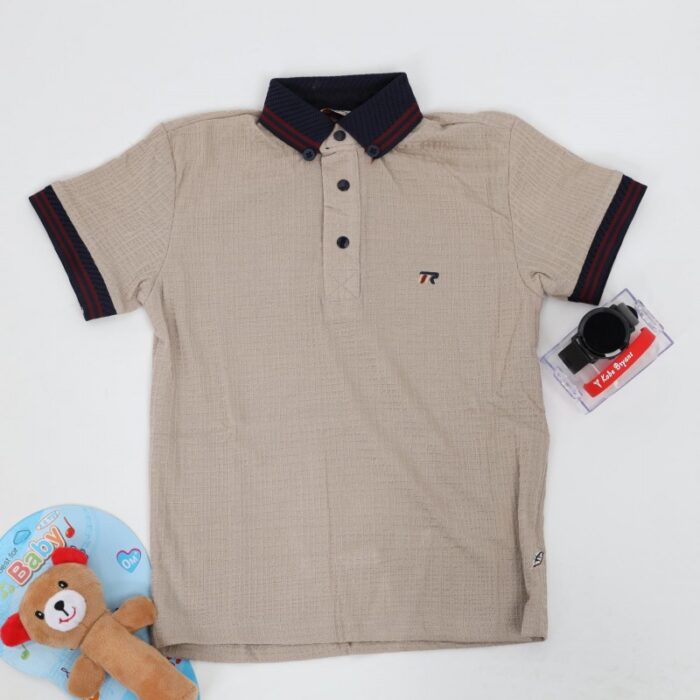 1033752220_67dc6bced8bd4 بلوز بتصميم قبه لون بيج - الصورة 1