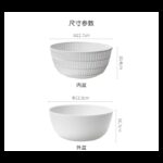 ⁦طقم غسيل الخضار والفواكه (4 قطع) لون سكني⁩ - الصورة ⁦2⁩