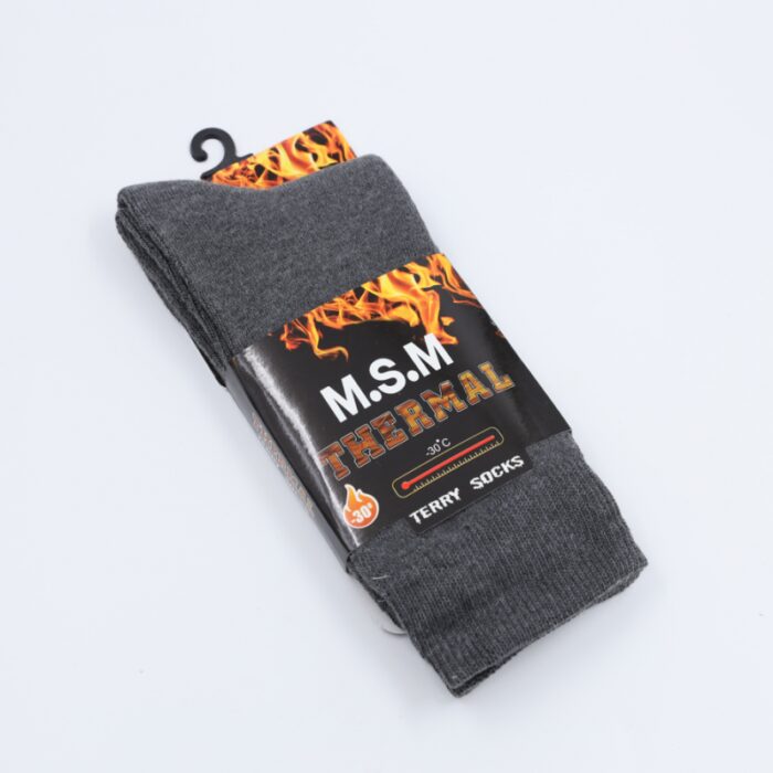 ⁦جوارب ثيرمال قطن (6 أزواج) للرجال بألوان متعددة⁩ - الصورة ⁦6⁩