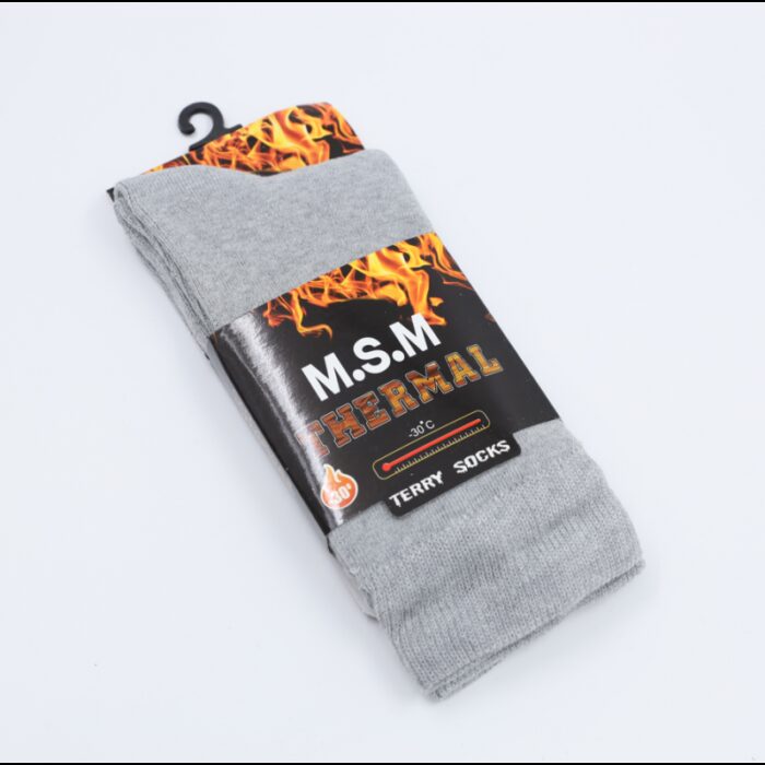 ⁦جوارب ثيرمال قطن (6 أزواج) للرجال بألوان متعددة⁩ - الصورة ⁦7⁩