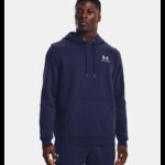 Under Armour Men's UA Icon Fleece Hoodie- هودي اندر ارمور ايكون فليس للرجال لون كحلي