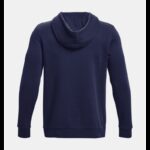 ⁦Under Armour Men's UA Icon Fleece Hoodie- هودي اندر ارمور ايكون فليس للرجال لون كحلي⁩ - الصورة ⁦6⁩