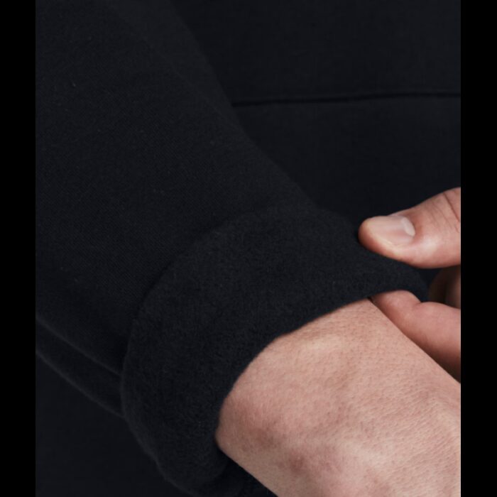 ⁦Under Armour Men's UA Icon Fleece Full-Zip Hoodie- جاكيت اندر ارمور ايكون فليس فل زيب للرجال لون كحلي⁩ - الصورة ⁦5⁩