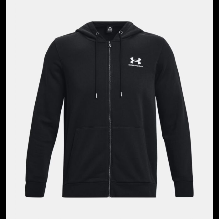 ⁦Under Armour Men's UA Icon Fleece Full-Zip Hoodie- جاكيت اندر ارمور ايكون فليس فل زيب للرجال لون كحلي⁩ - الصورة ⁦6⁩
