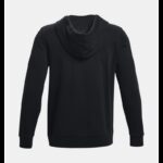 ⁦Under Armour Men's UA Icon Fleece Full-Zip Hoodie- جاكيت اندر ارمور ايكون فليس فل زيب للرجال لون كحلي⁩ - الصورة ⁦7⁩