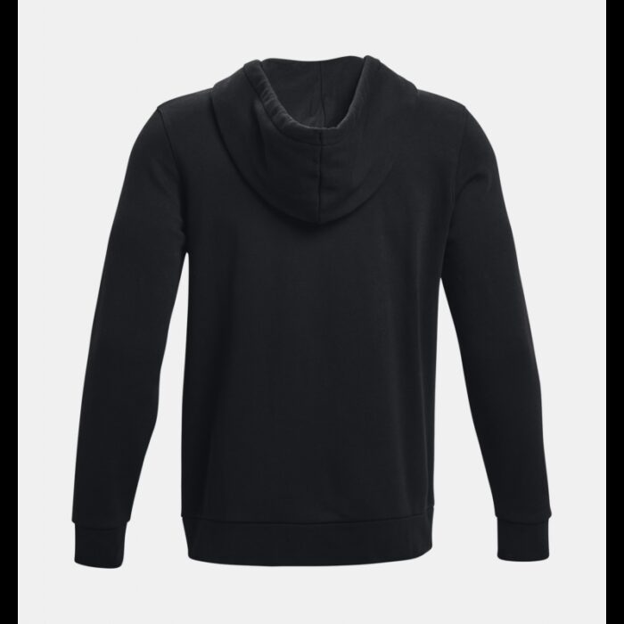 ⁦Under Armour Men's UA Icon Fleece Full-Zip Hoodie- جاكيت اندر ارمور ايكون فليس فل زيب للرجال لون كحلي⁩ - الصورة ⁦7⁩