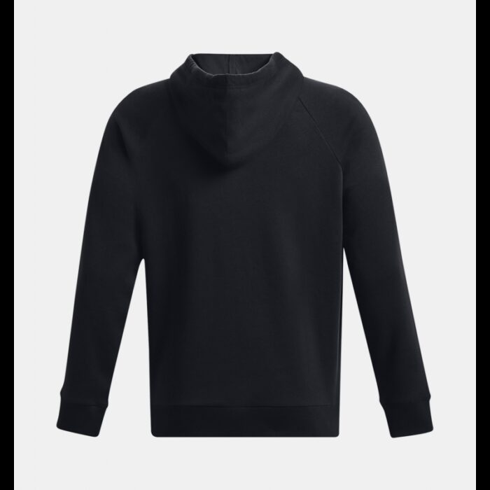 ⁦Under Armour Men's UA Rival Fleece Hoodie- هودي اندر ارمور ريفال فليس للرجال لون أسود⁩ - الصورة ⁦6⁩