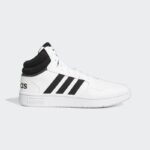 adidas Mens' Hoops 3.0 Mid Classic Vintage Shoes - White- حذاء اديداس هوبس 3.0 ميد كلاسيك للرجال لون ابيض