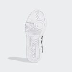 ⁦adidas Mens' Hoops 3.0 Mid Classic Vintage Shoes - White- حذاء اديداس هوبس 3.0 ميد كلاسيك للرجال لون ابيض⁩ - الصورة ⁦4⁩