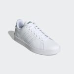 ⁦adidas Mens' Advantage 2.0 Shoes - White- حذاء اديداس أدفانتيج 2.0 للرجال لون ابيض⁩ - الصورة ⁦6⁩