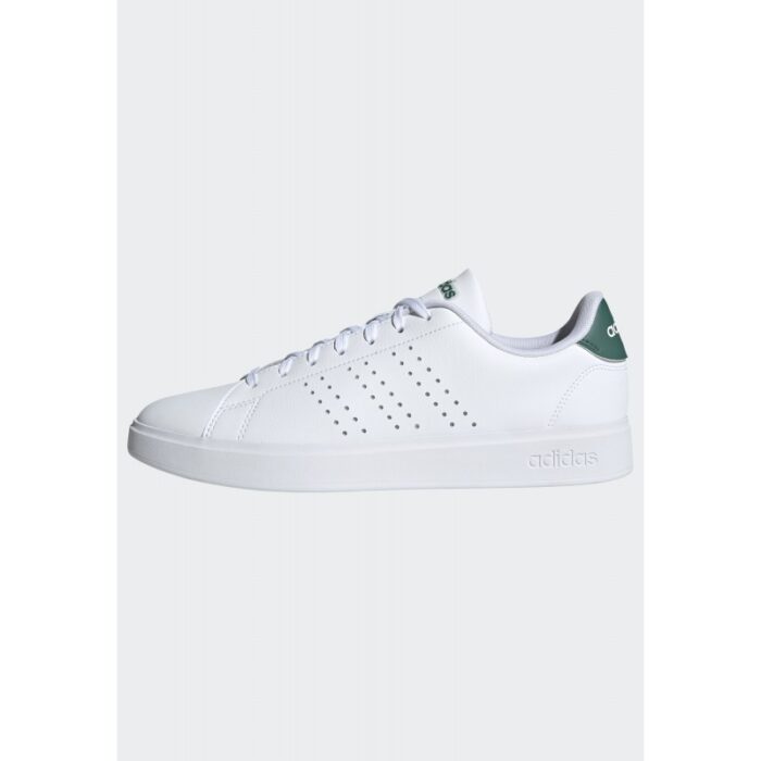 ⁦adidas Mens' Advantage 2.0 Shoes - White- حذاء اديداس أدفانتيج 2.0 للرجال لون ابيض⁩ - الصورة ⁦12⁩