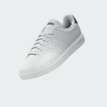 ⁦adidas Mens' Advantage 2.0 Shoes - White- حذاء اديداس أدفانتيج 2.0 للرجال لون ابيض⁩ - الصورة ⁦14⁩