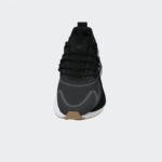 ⁦adidas Mens' Alphaboost V2 Shoes - Black- حذاء اديداس الفا بوست في 2 للرجال لون أسود ونعل أبيض⁩ - الصورة ⁦13⁩