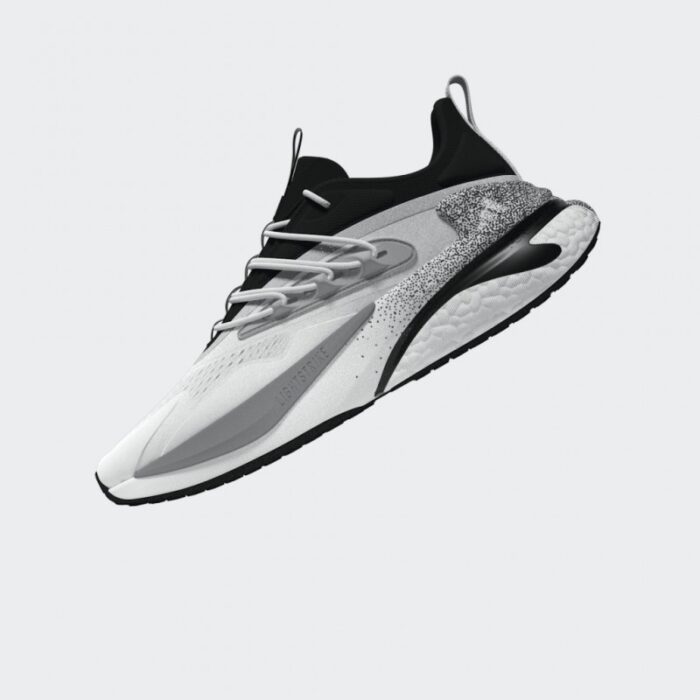 ⁦adidas Mens' Alphaboost V2 Shoes - White- حذاء اديداس الفا بوست في 2 للرجال لون أبيض⁩ - الصورة ⁦11⁩